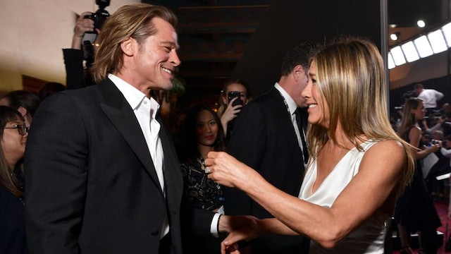 Brad Pitt and Jennifer Aniston SAG Awards 2020