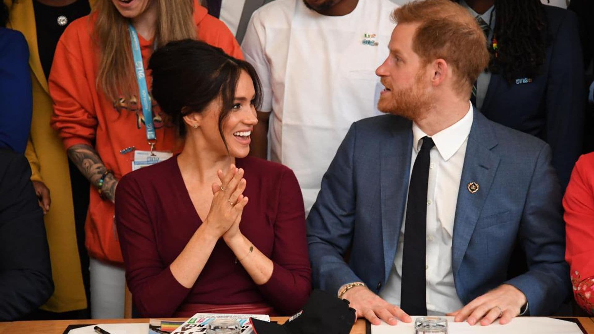 Prince Harry drives Meghan Markle to latest engagement – then joins