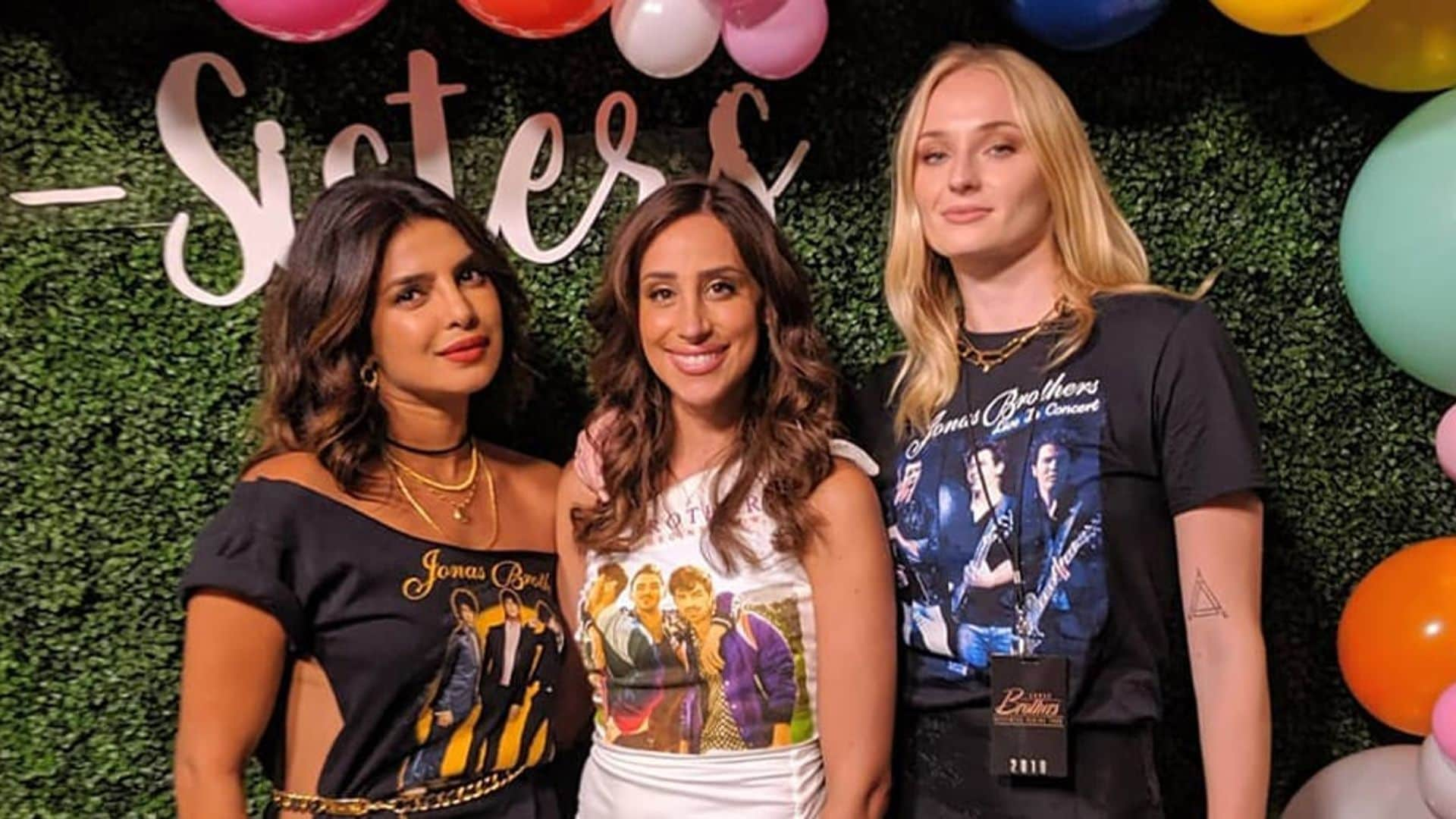 Priyanka Chopra, Sophie Turner and Danielle Jonas