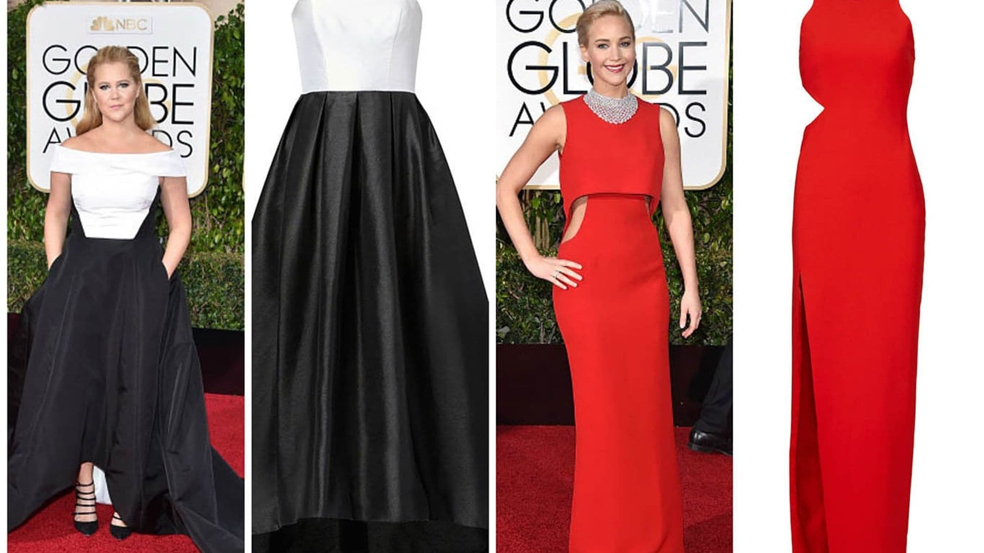 Get the look: Golden Globes fashion for less