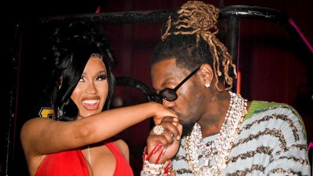 Cardi B And Offset Celebrate New Year's Eve 2023 At E11EVEN Miami