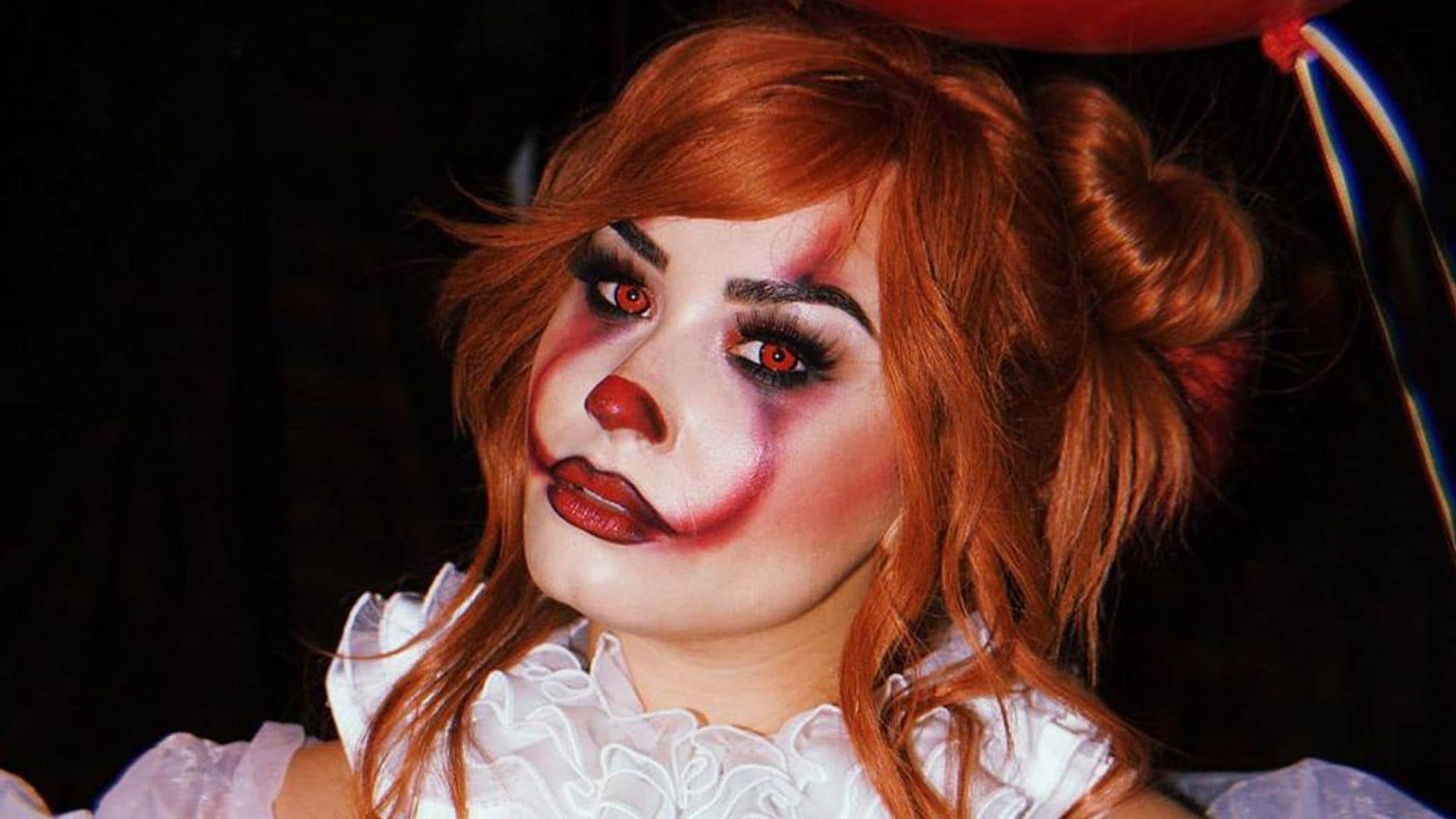 Demi Lovato turns up the scare as Pennywise for Halloween Bash