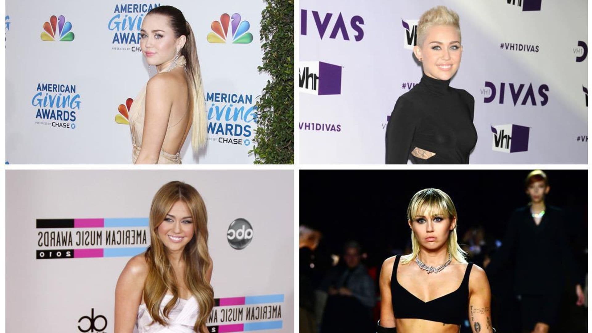 Miley Cyrus’ hairstyles through the years
