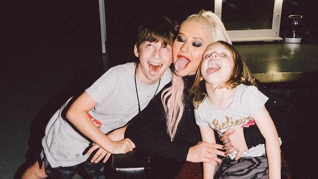 Christina Aguilera family