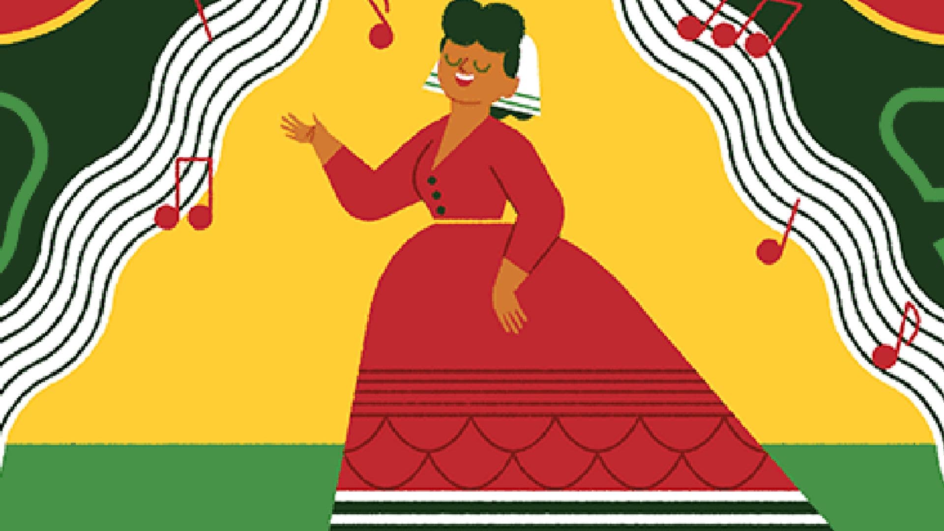 Today’s Google Doodle celebrates Mexican operatic soprano Ángela Peralta