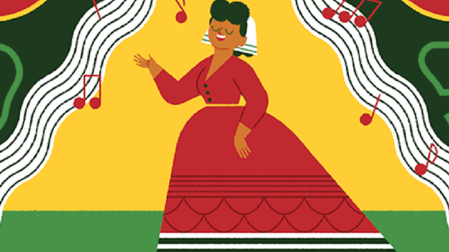 Angela Peralta's 175th Birthday Google Doodle