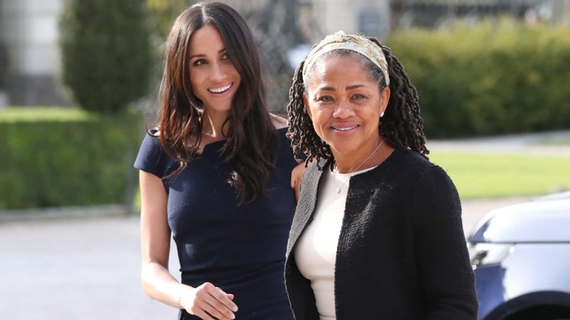 Doria’s christening outfit was a sweet nod to another important day in Meghan Markle’s life