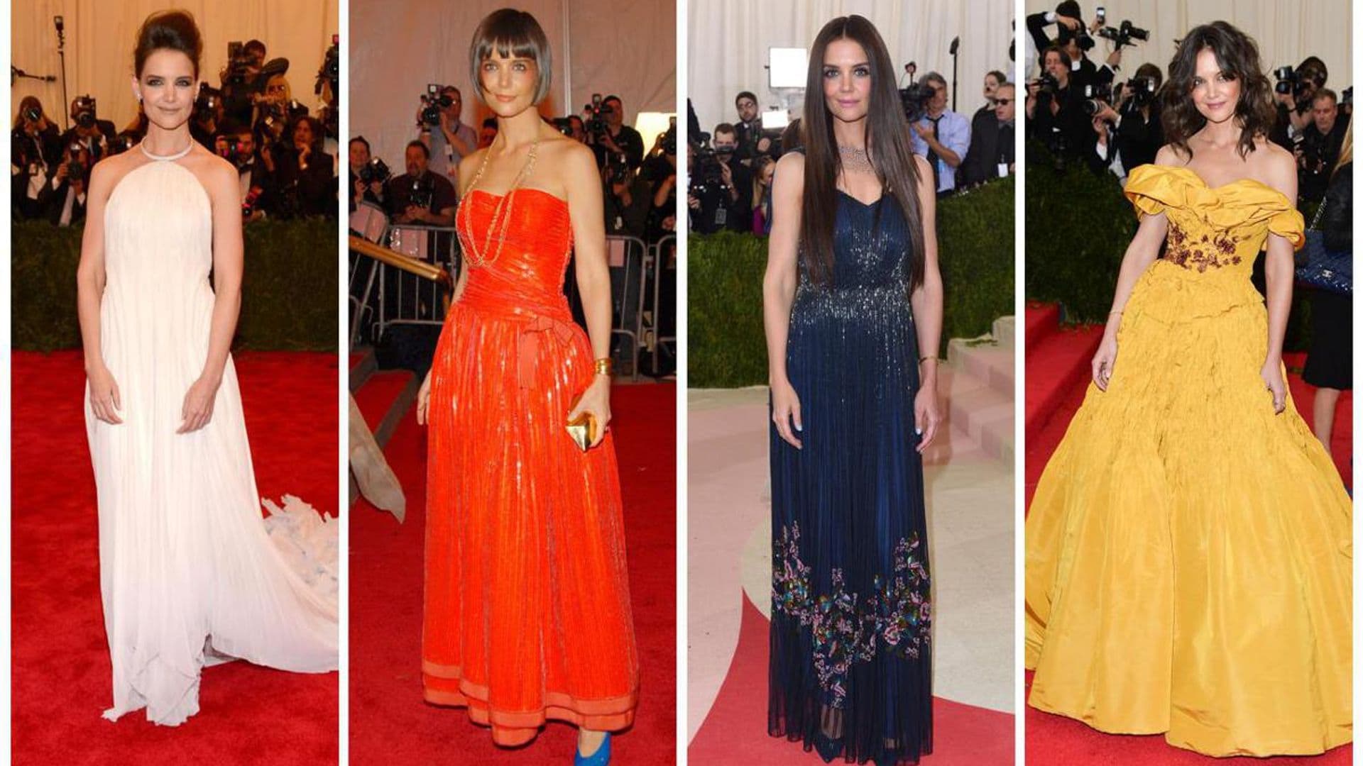 Katie Holmes at the Met Gala: a look back at her most memorable looks