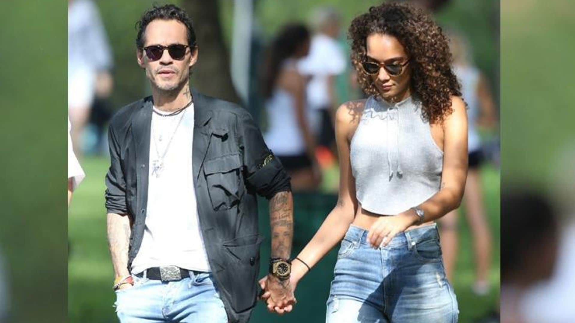 Marc Anthony and girlfriend join JLo and A-Rod at twin’s sports event