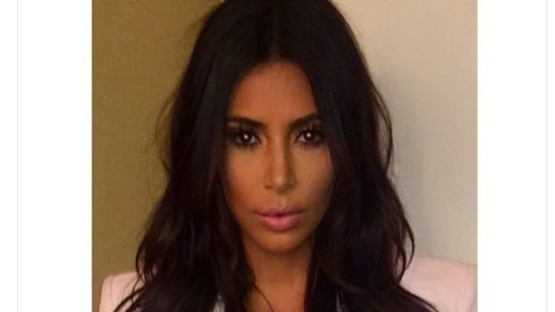 Kim Kardashian rocks shorter hair
