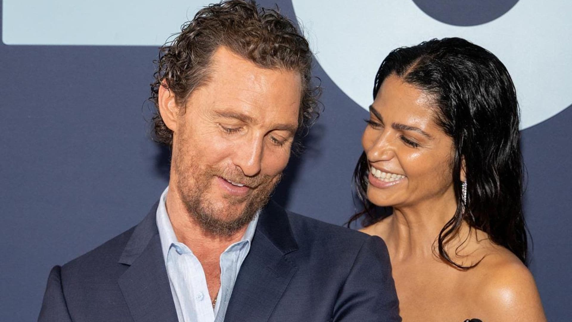 Matthew McConaughey and Camila Alves attend charity gala with family presence