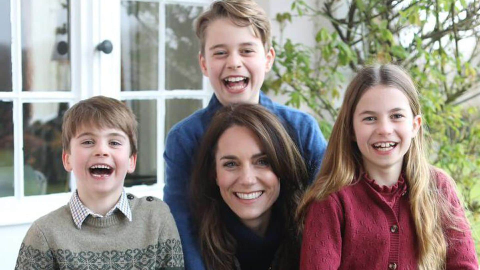 Did the latest photo of the Princess of Wales and her kids reveal something new about Prince Louis?