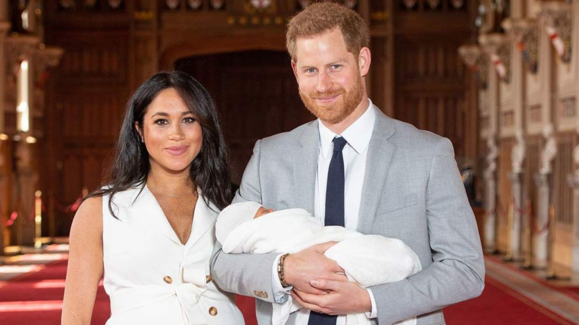 Meghan Markle wears a signature look for Baby Sussex's debut – all the fashion details