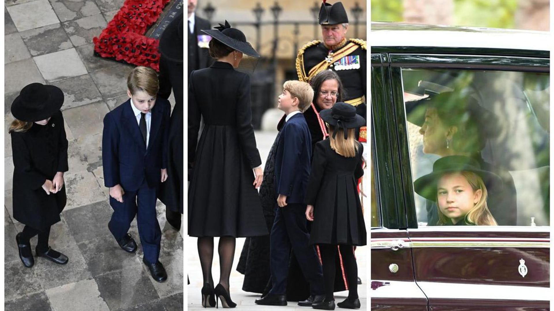 Prince George and Princess Charlotte join royals at Queen’s funeral, plus every must-see photo