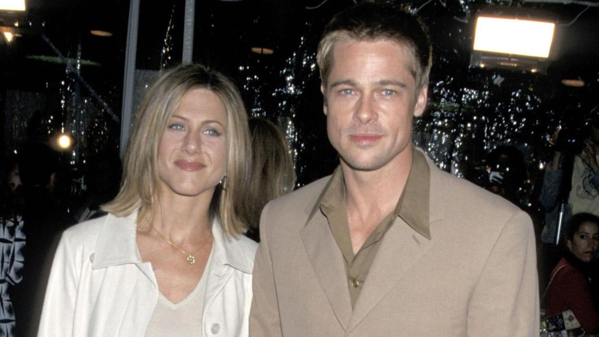 Jennifer Aniston and Brad Pitt