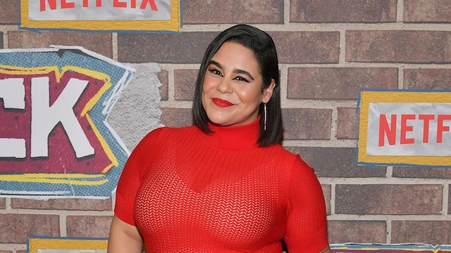 Jessica Marie Garcia at Netflix 'On My Block' red carpet