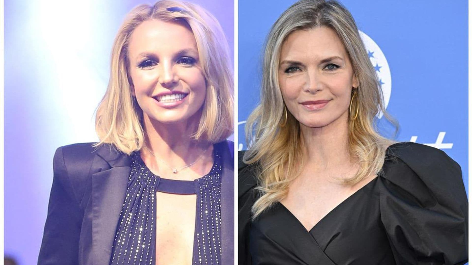 Michelle Pfeiffer shows her appreciation for Britney Spears and reveals she is a big fan