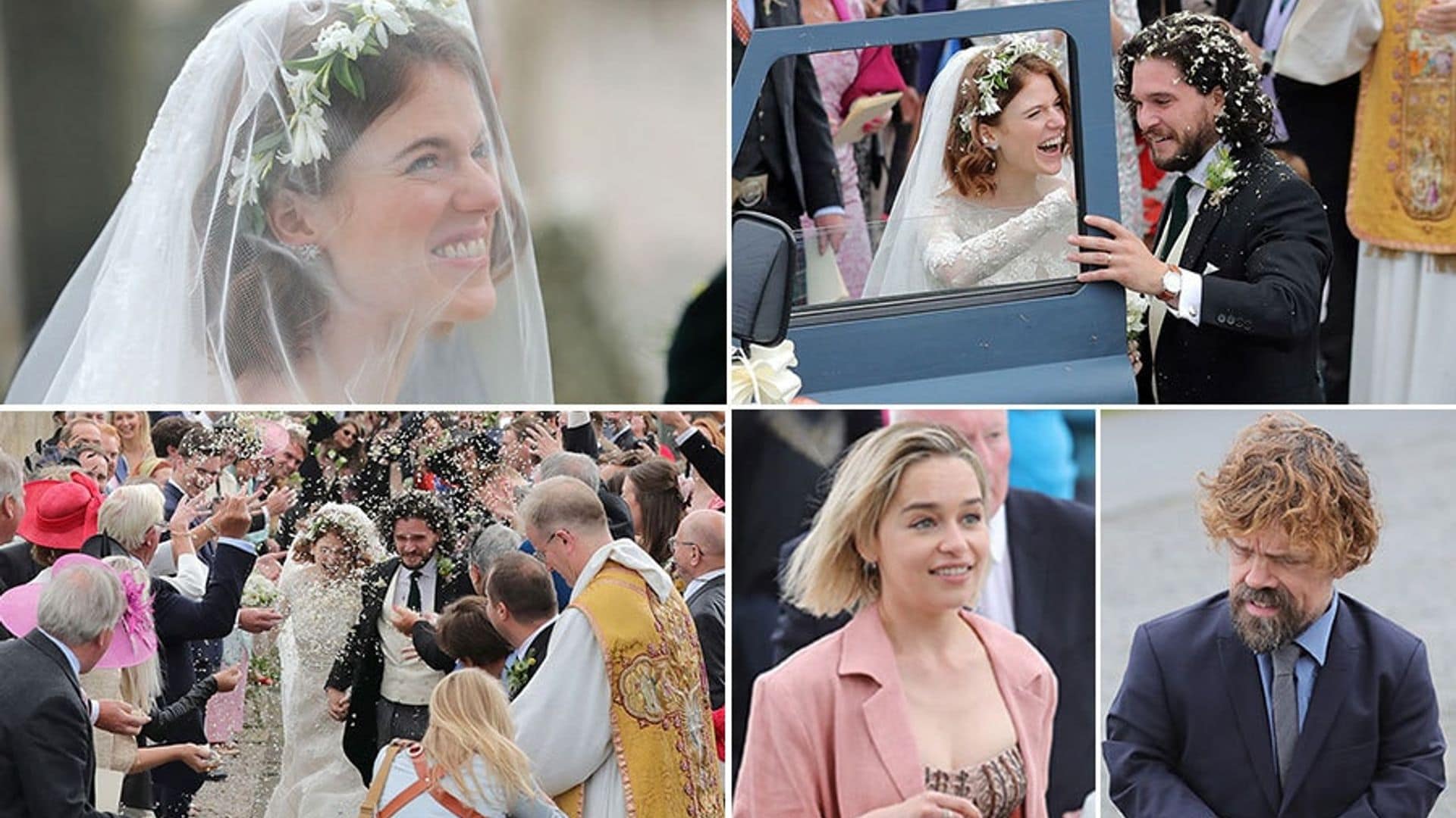 Game of Thrones stars Kit Harington and Rose Leslie's Scottish countryside wedding: All the photos