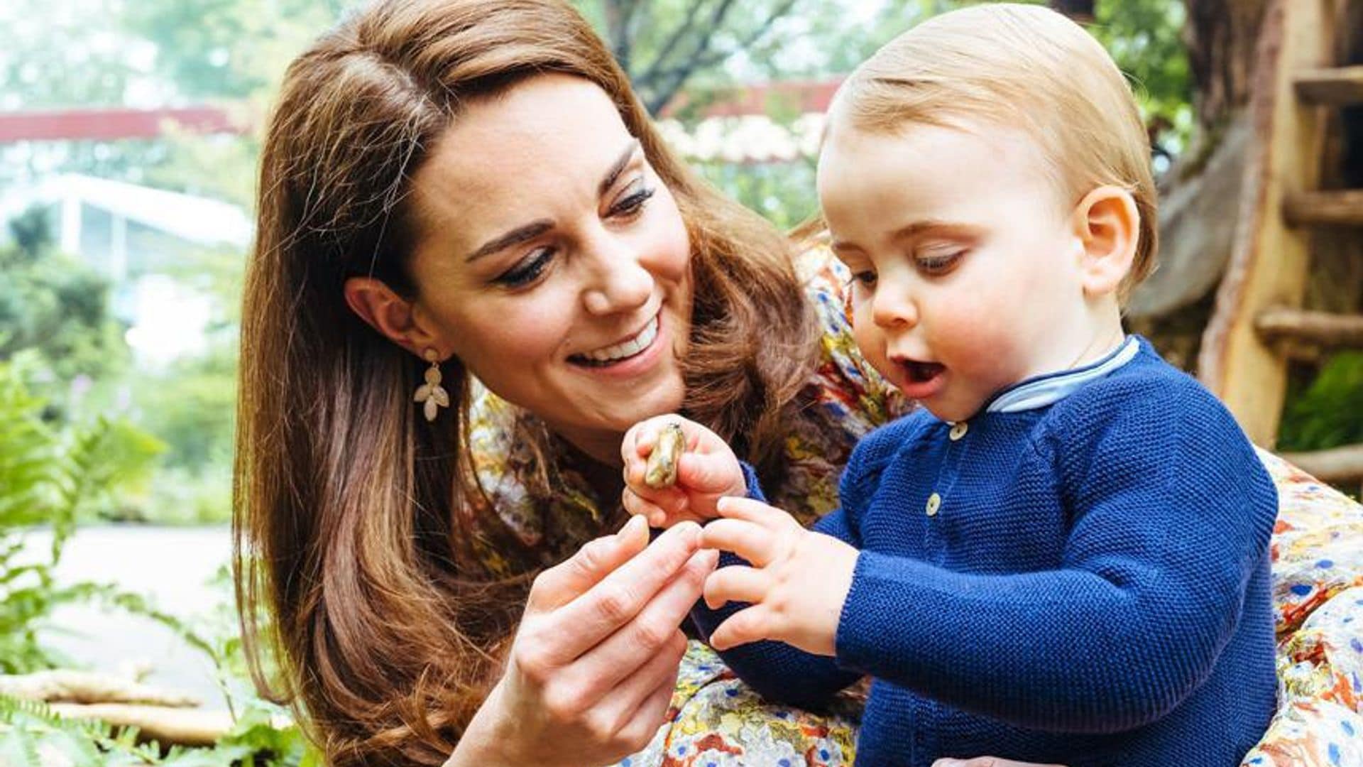 Kate Middleton reveals that Prince Louis 'loves' to smell flowers