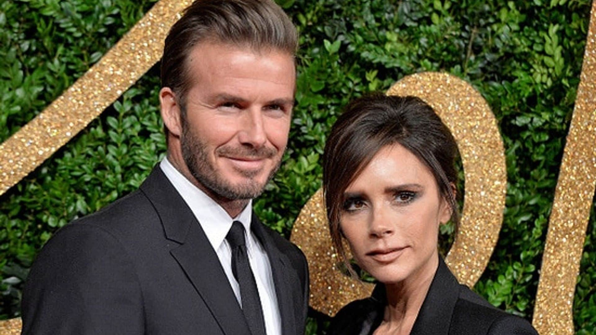 David Beckham sings One Direction while Victoria Beckham embarrasses son Brooklyn