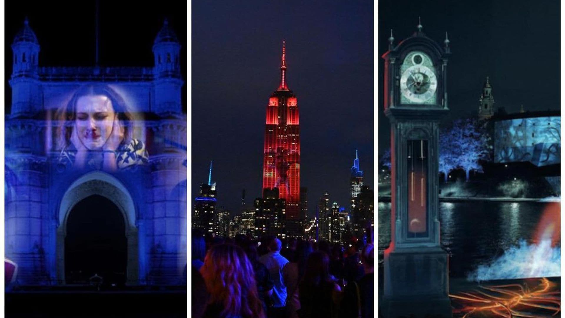 See Pics: Landmarks around the world celebrate the premiere of ‘Stranger Things’