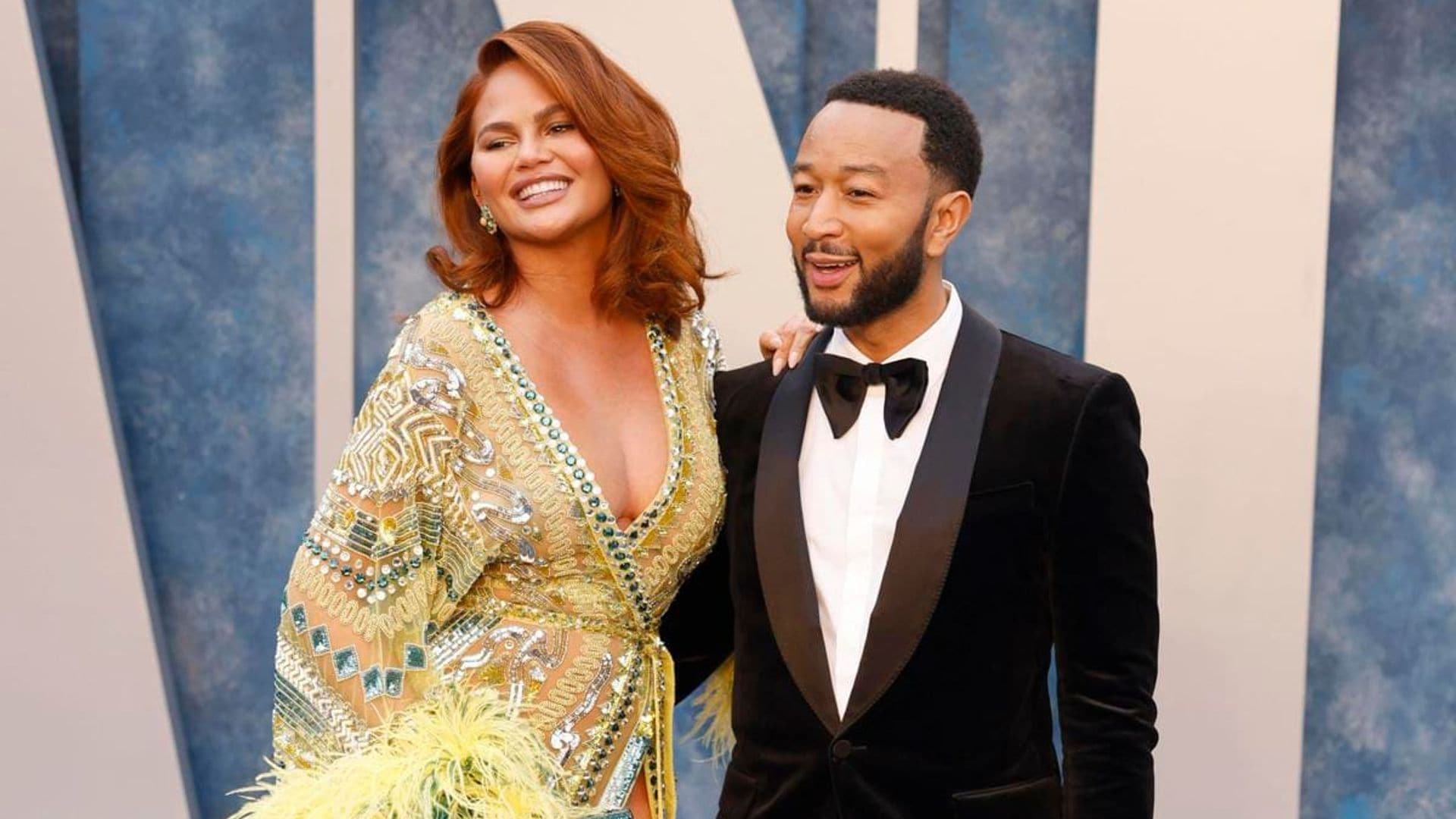 Chrissy Teigen and John Legend proudly announce the arrival of their fourth baby via surrogate