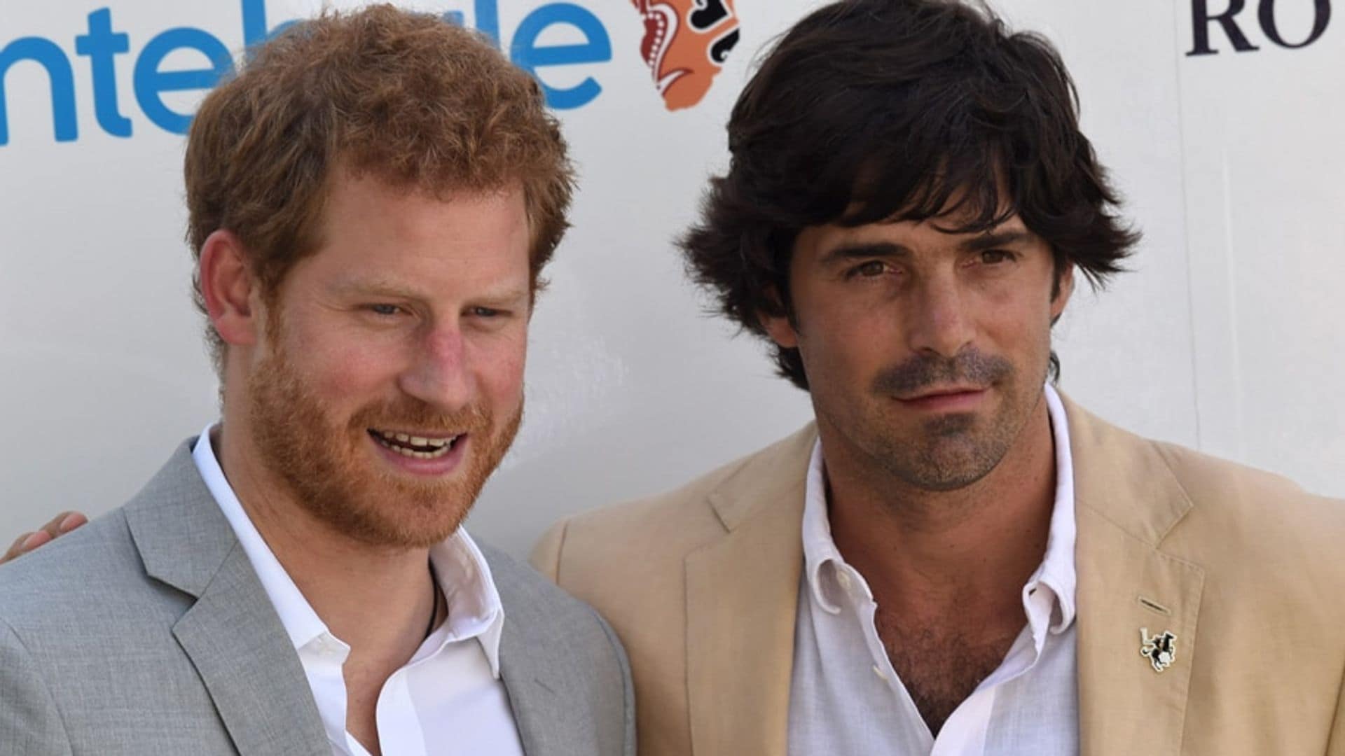 Prince Harry and Nacho Figueras