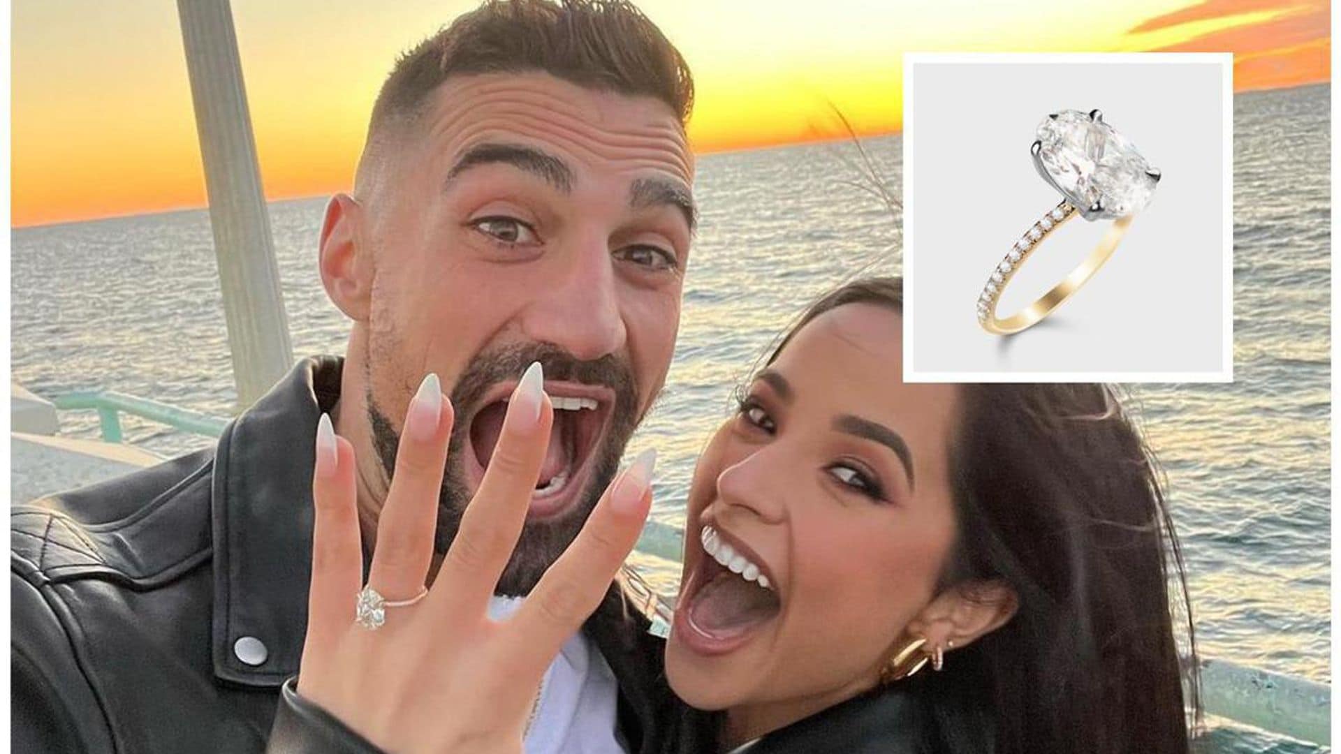 Becky G’s engagement ring: Gemologist Olivia Landau shares to HOLA! USA insights on the design process