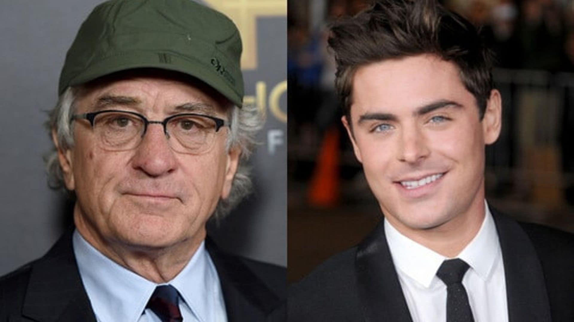 ​Robert De Niro shows off impressive strength to lift Zac Efron: 'He is as strong as The Rock'