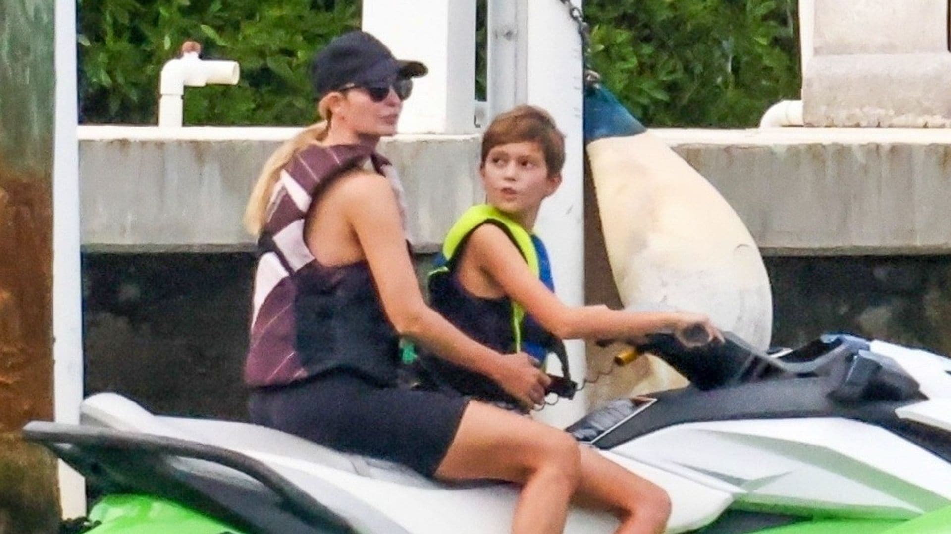 Ivanka Trump celebrates her eldest son's birthday with a wakeboarding session