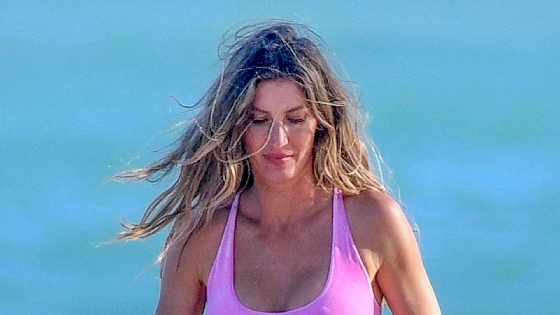 Gisele Bündchen looks stunning in a new bathing suit photoshoot