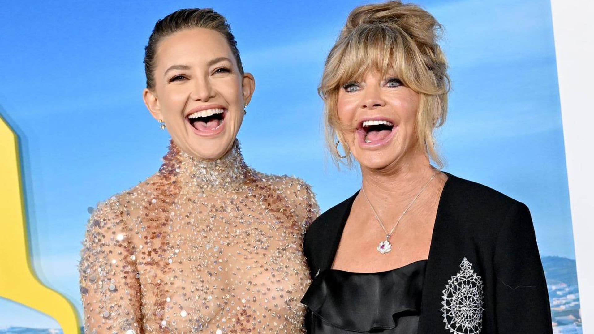 Kate Hudson says she and her mom Goldie Hawn can see ghosts