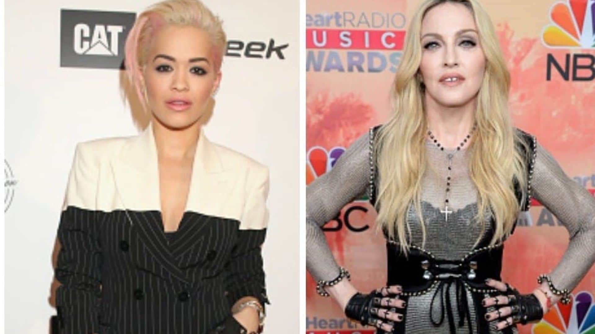 Rita Ora defends Madonna's kiss with Drake, criticizes 'ageists'