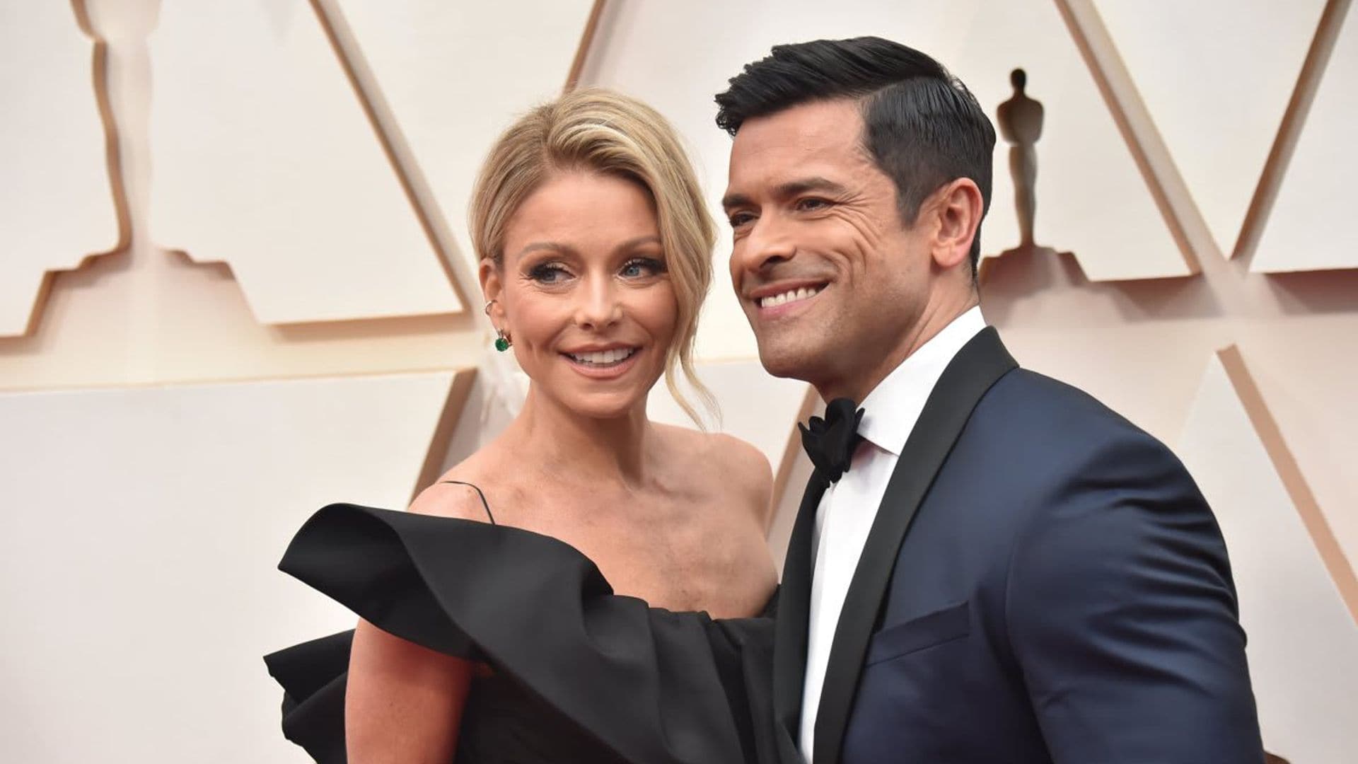 When Kelly Ripa is ‘upset and overworked’ Mark Consuelos makes her feel better with ‘love and sexy time’