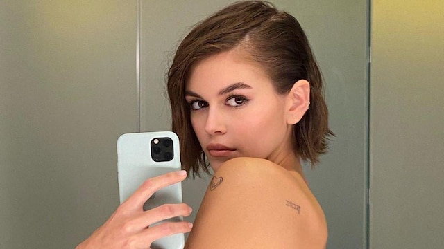 Kaia Gerber tattoos