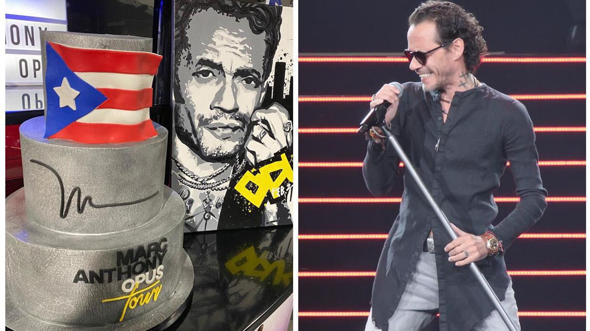 See Marc Anthony’s incredible backstage treats at history-making concert