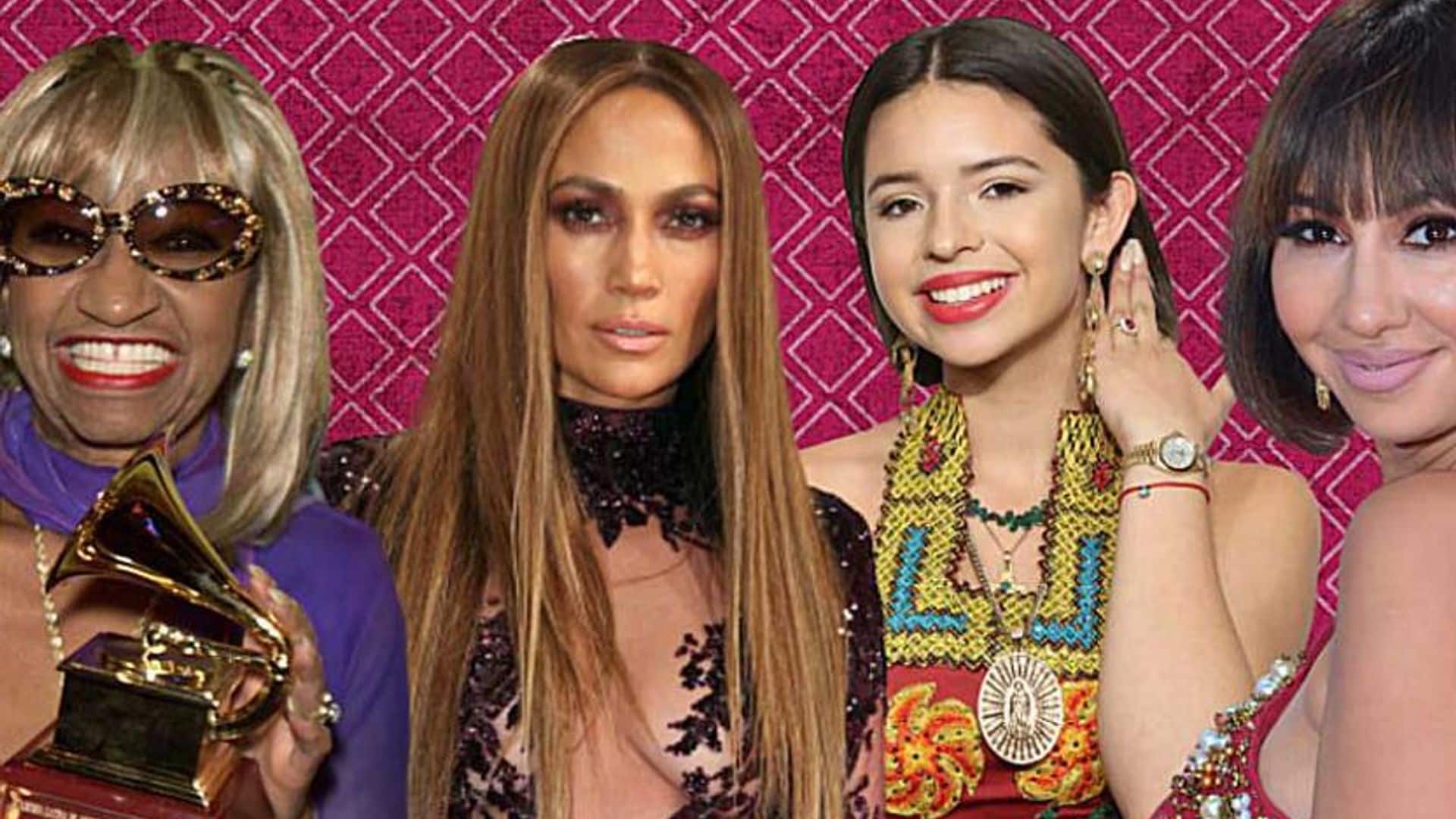 The most memorable beauty moments from the Latin Grammys