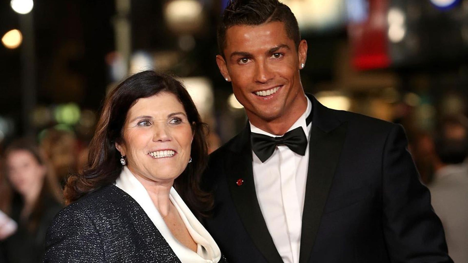 Cristiano Ronaldo and his mom, Dolores Aveiro