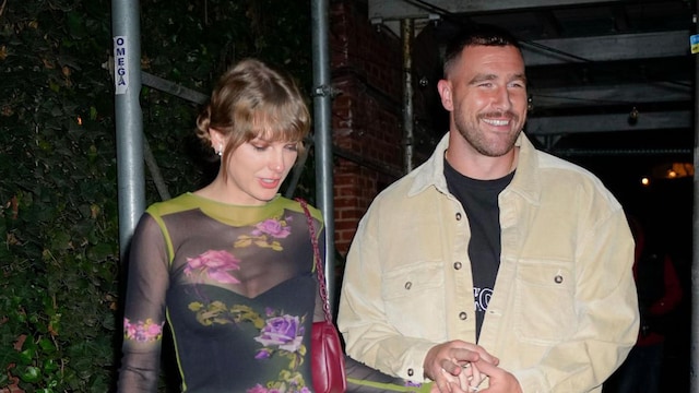 Taylor Swift and Travis Kelce