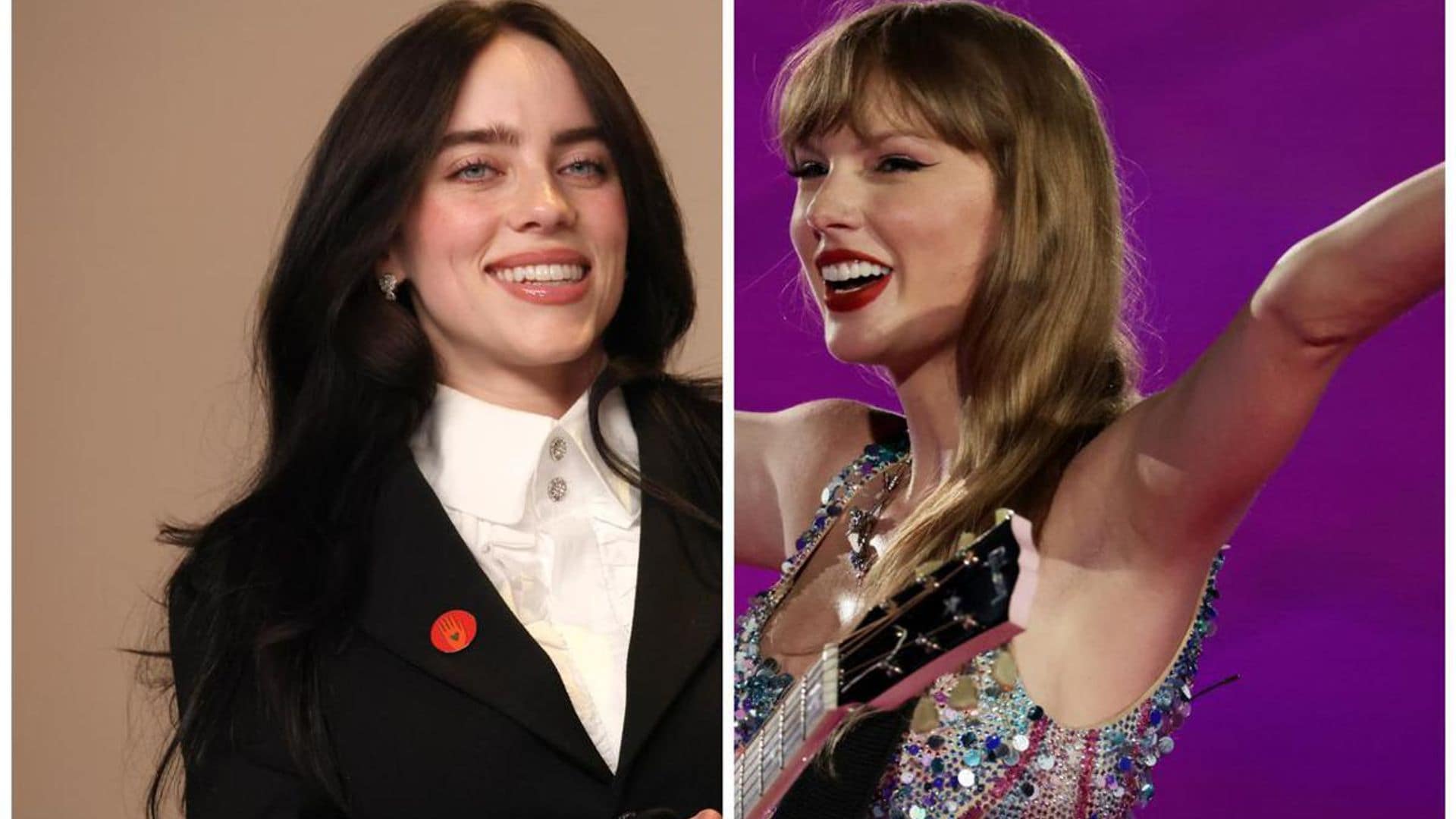 Billie Eilish denies rumored feud with Taylor Swift after comments about the music industry