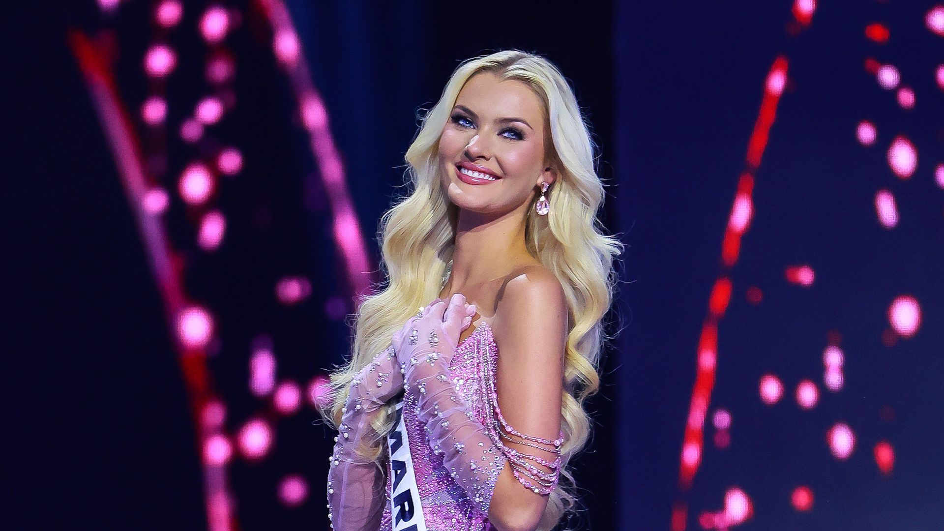 Miss Universe 2024 Victoria Kjær Theilvig arrives in Denmark for the first time after winning the crown