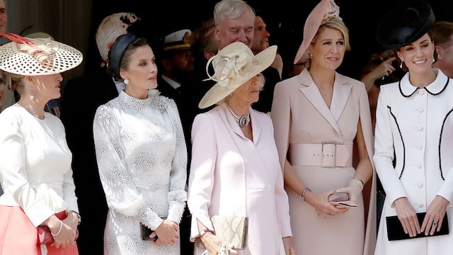 Queen Maxima, Queen Letizia, Kate Middleton, Duchess of Cornwall