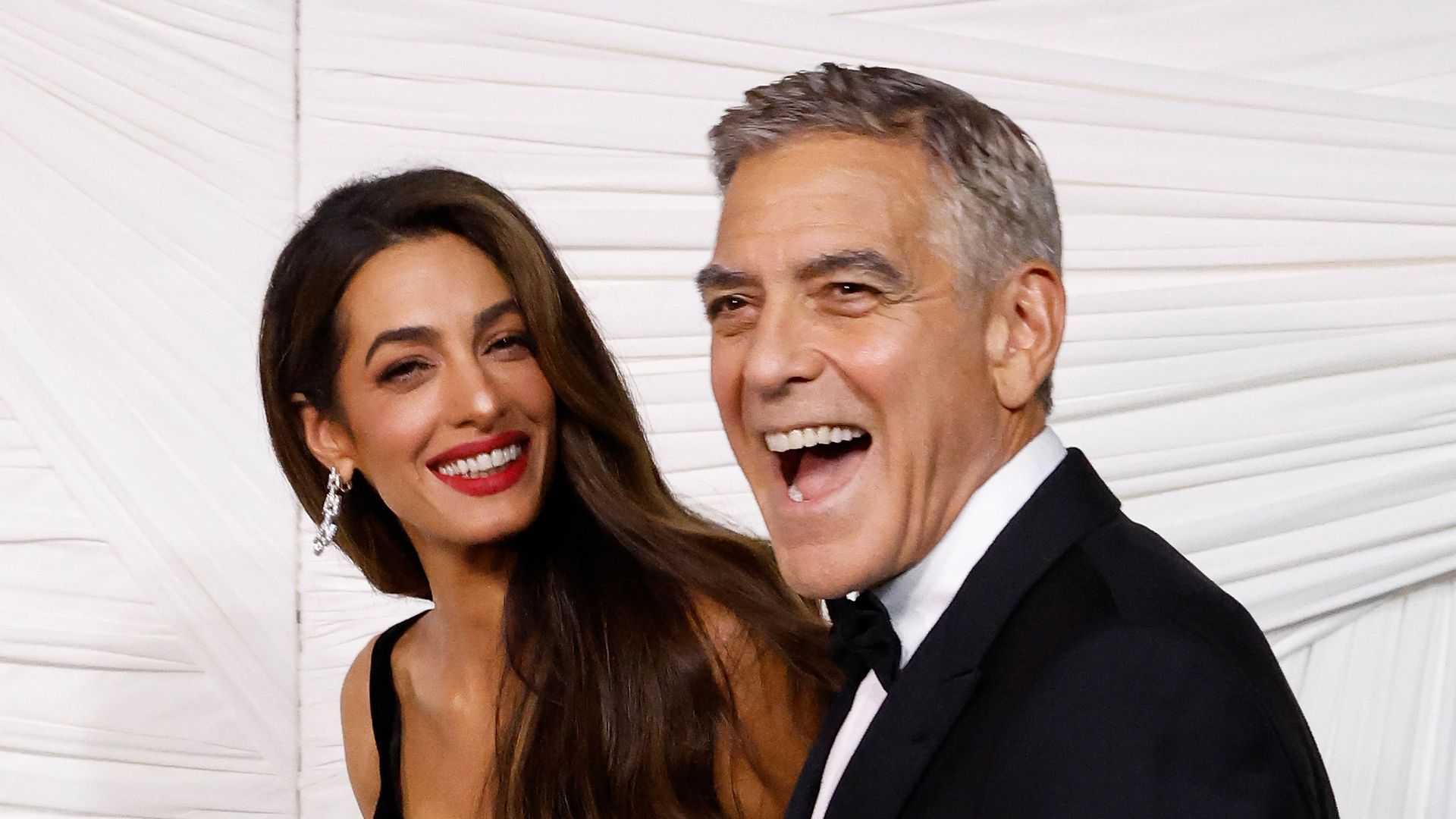 George Clooney praises a blushing Amal at The Albies red carpet; 'She's always in the right side of history'