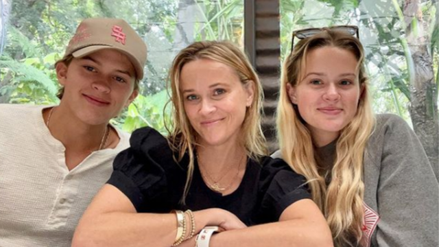 Reese Witherspoon and her kids