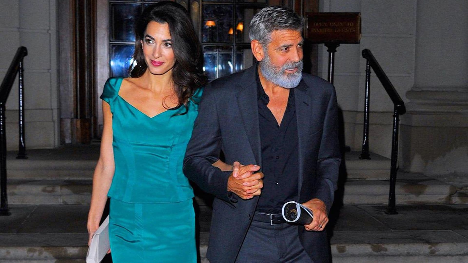 George and Amal Clooney’s mansion submerged underwater from flooding