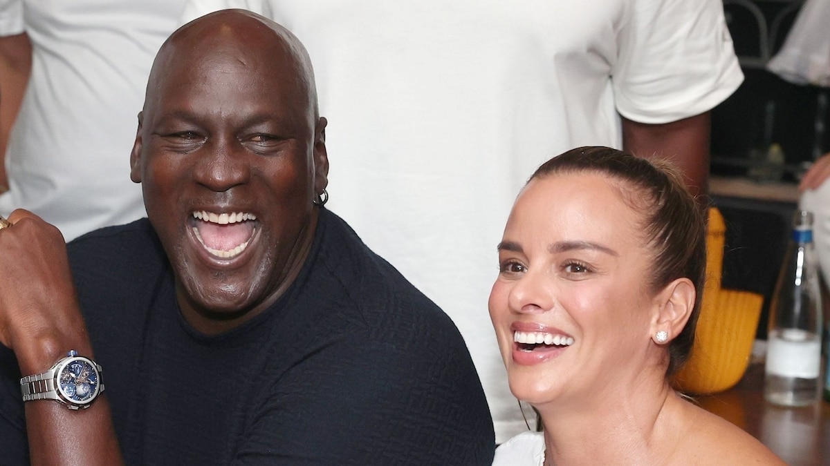 Michael Jordan and Yvette Prieto wear stylish summer outfits as they vacation in the South of France