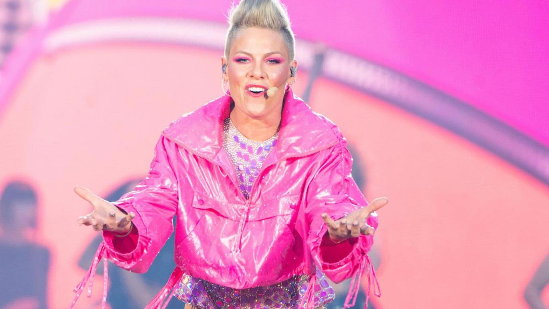 Pink stops concert after fan goes into labor: ‘Is the baby here?’