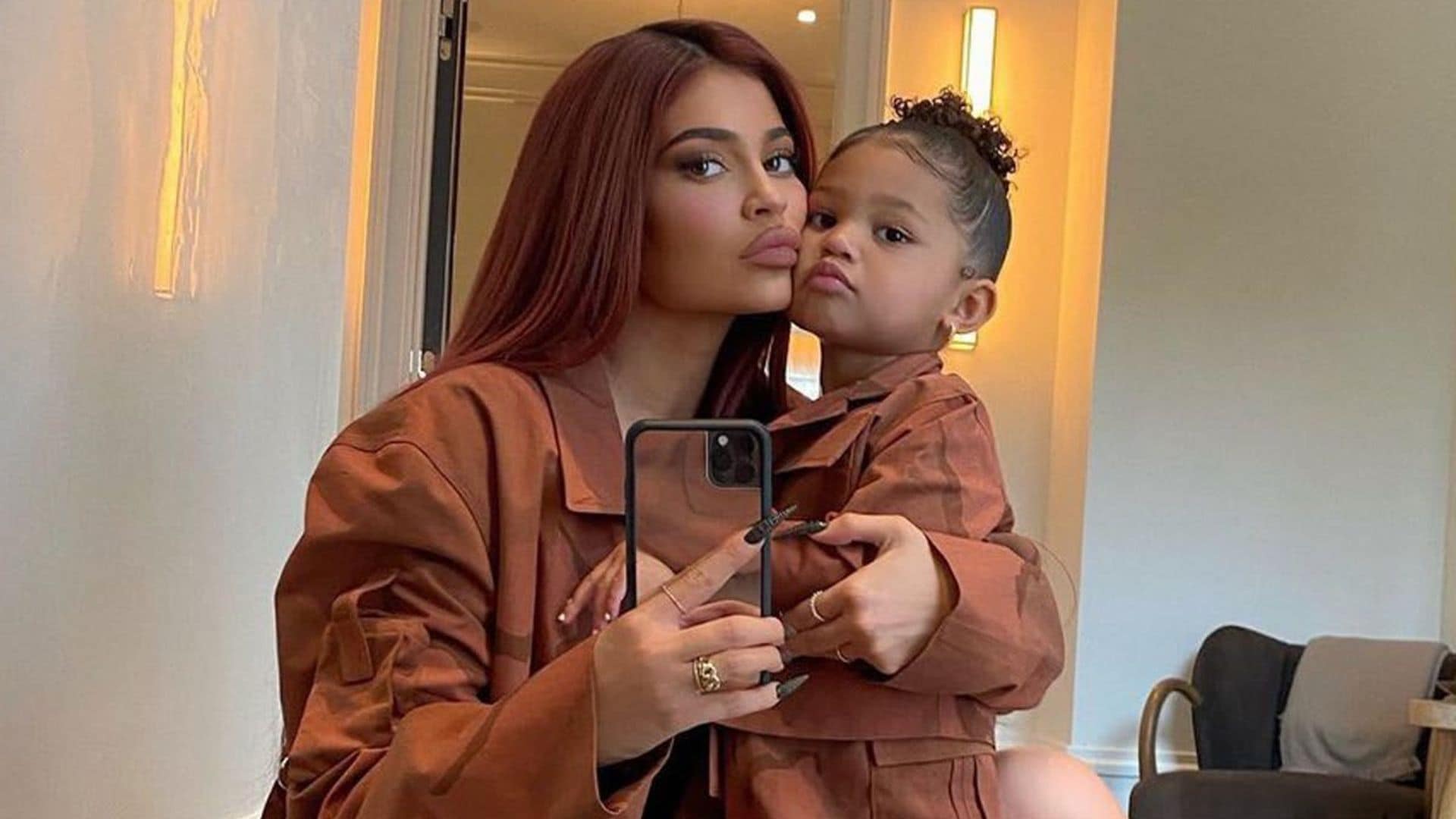Kylie Jenner and her daughter, Stormi Webster