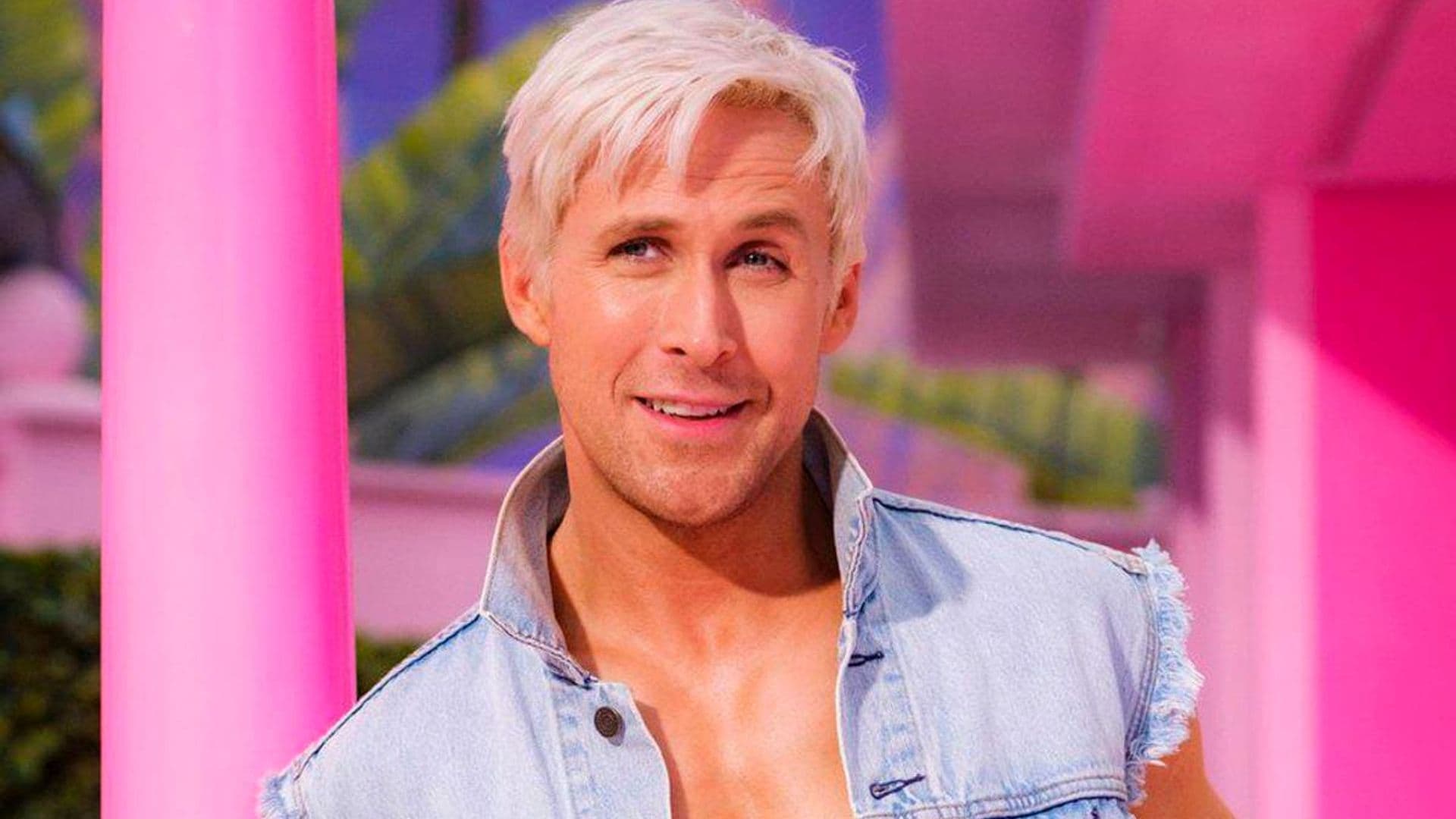 Ryan Gosling in Barbie movie still