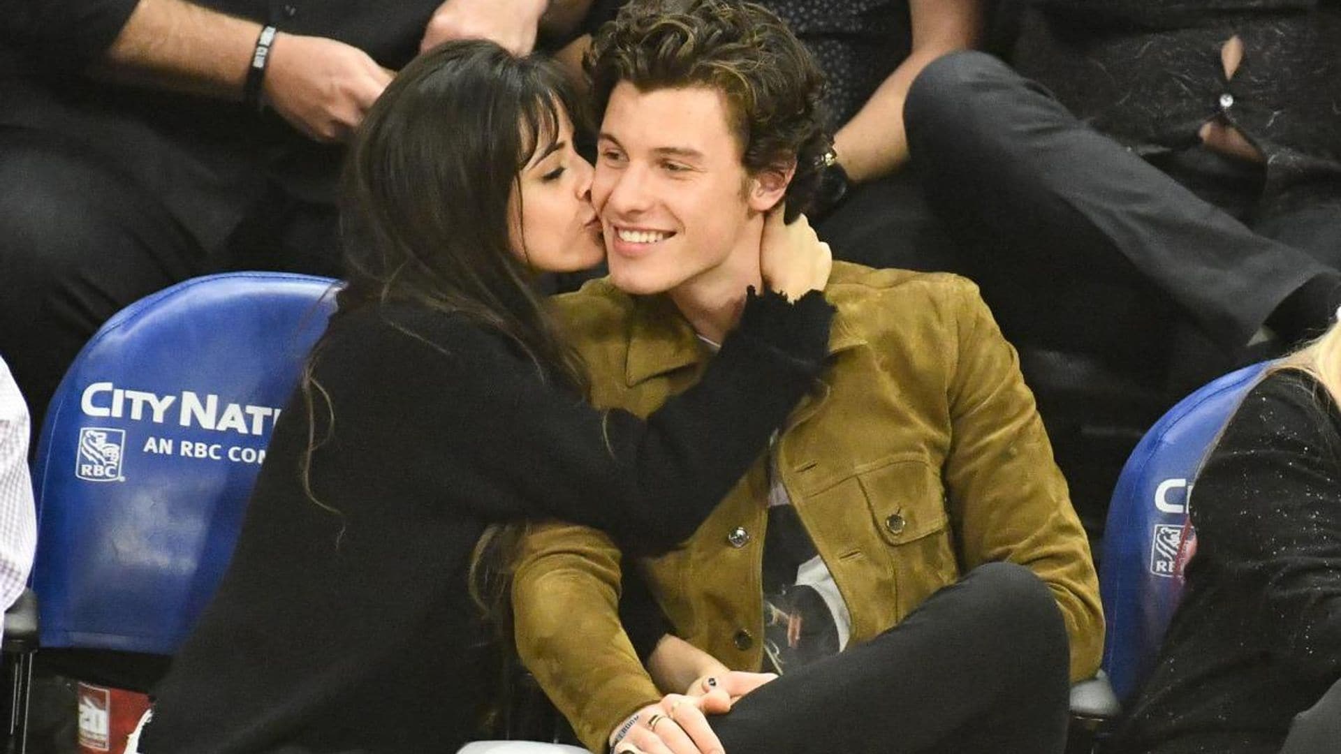 Camila Cabello and Shawn Mendes have PDA-filled date night at basketball game